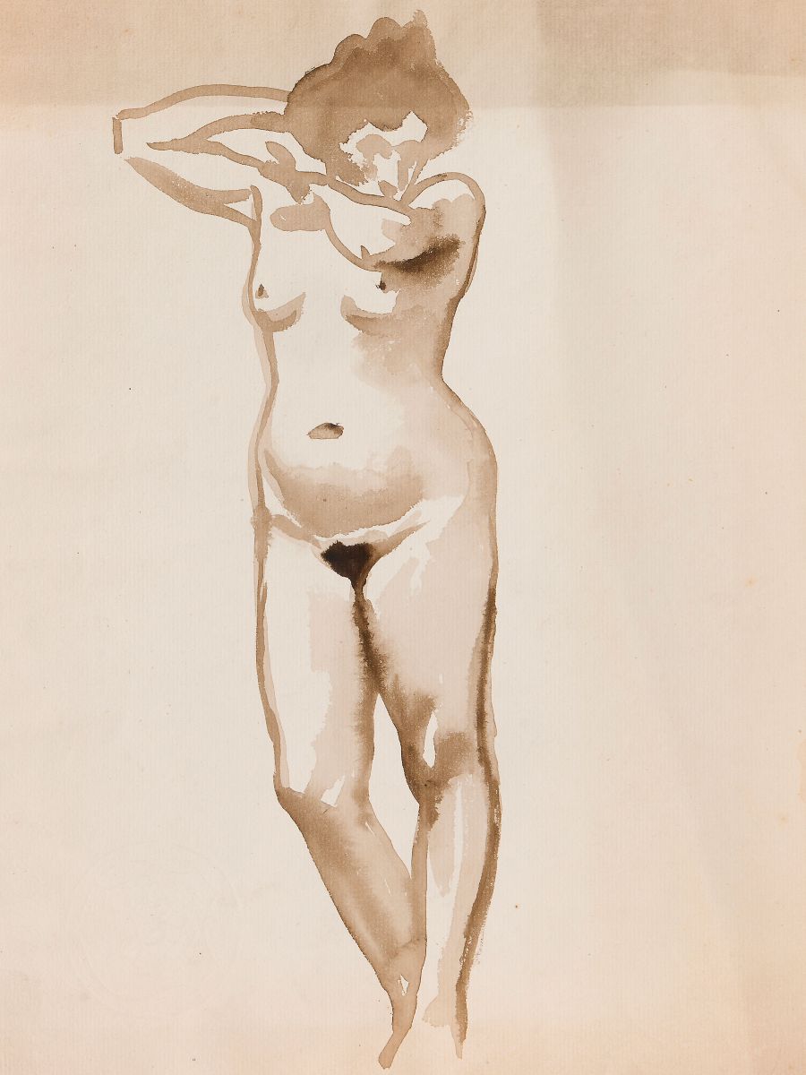 Les dessins que nous présentons proviennent de la collection d’Isabelle Lecomte du Noüy et ont été hérités de sa grand-mère, Gabrielle Bernheim. Celle-ci avait épousé en secondes noces le peintre Félix Vallotton, figure majeure du groupe des Nabis et proche d’Édouard Vuillard. 