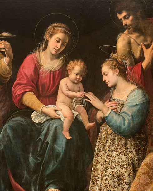 [VIDÉO] Une rarissime peinture d’autel de Giuseppe Vermiglio (1585-1635)