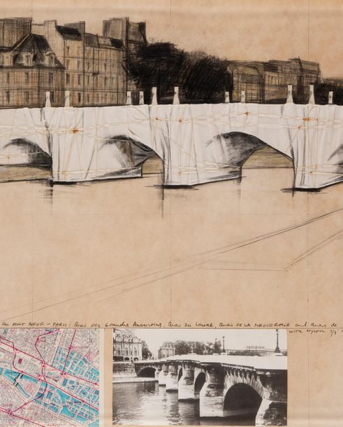 HOMMAGE À CHRISTO : un projet pour l’emballage du Pont Neuf