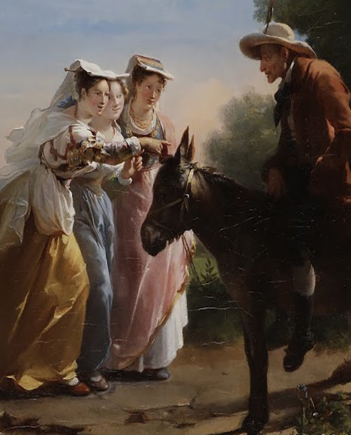 PRÉEMPTION PAR LE MUSÉE FABRE D’UNE TOILE D’HORTENSE HAUDEBOURG-LESCOT (1784-1845)