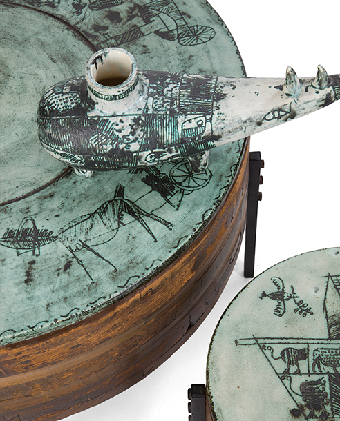 UNE COLLECTION DE CÉRAMIQUES DE JACQUES BLIN RASSEMBLÉE PAR LE GALERISTE ÉRIC MOUCHET