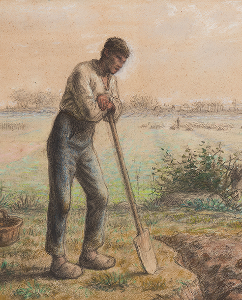 UN PASTEL INÉDIT DE MILLET ADJUGÉ 320 000 €