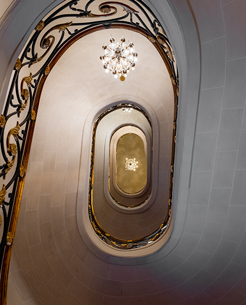Un hôtel particulier avenue Foch - Grande décoration